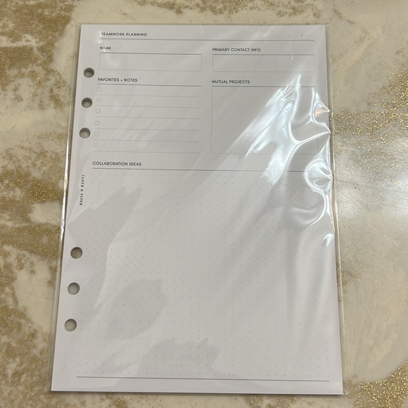 Cloth & Paper A5 CONNECT & CULTIVATE INSERT - Picture 5 of 6